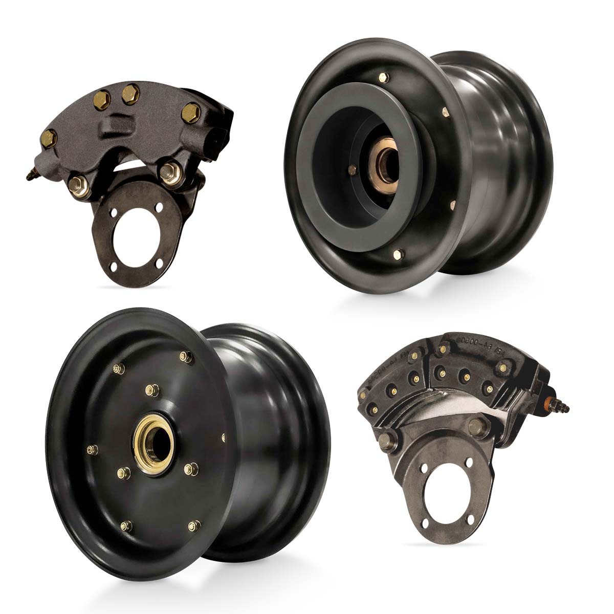 Alaska Gear Company 10x650 Wheel and Brake Package - 1.25-10650-wheel-brake-package