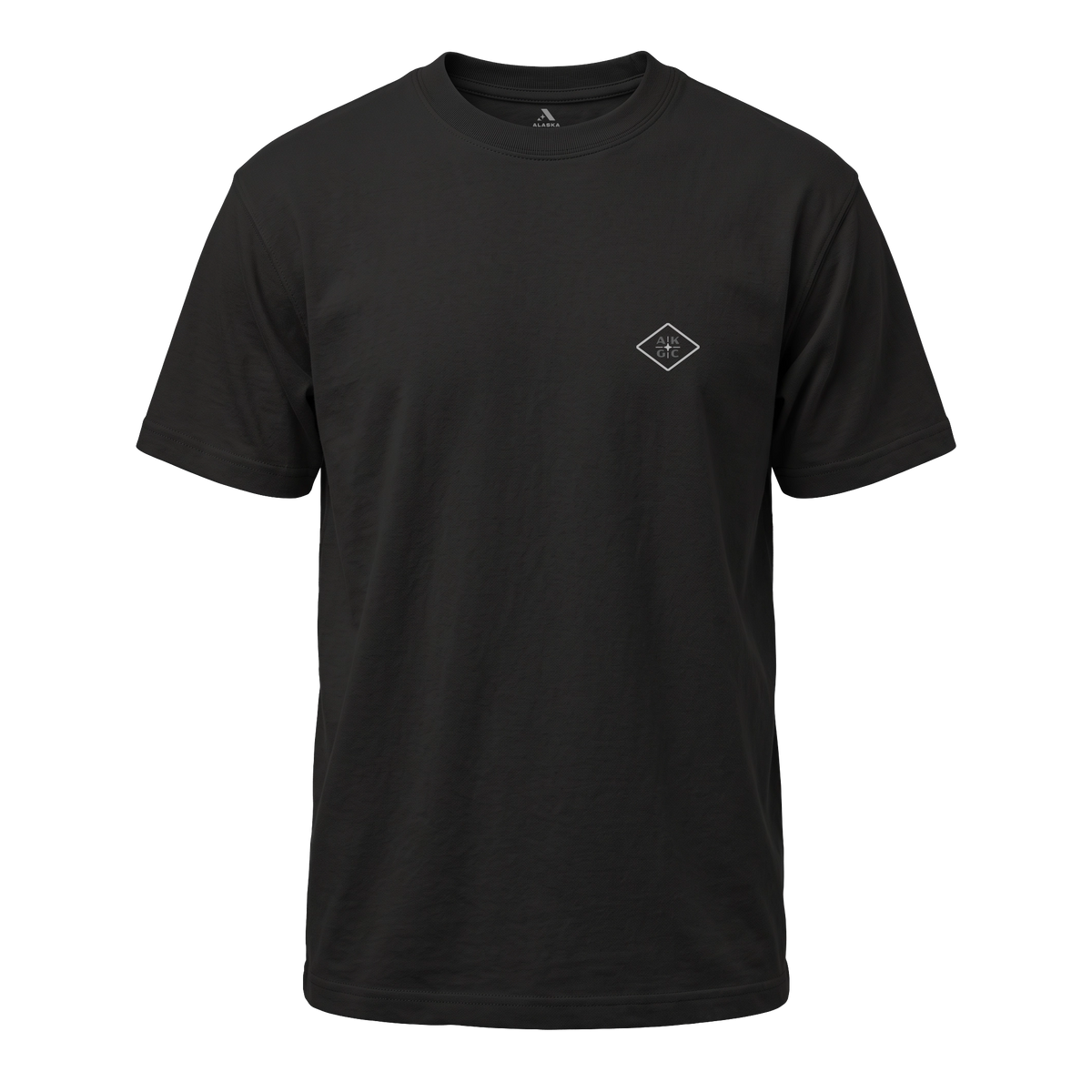 Magnetic North Tee - Shale Black, front