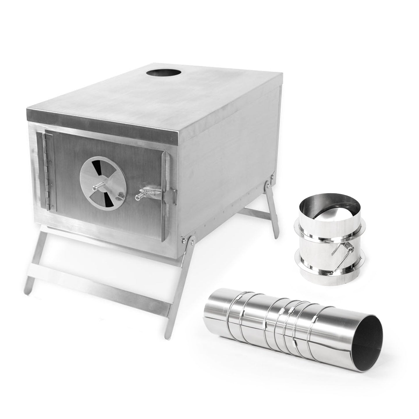 Titanium Folding Stove Kit