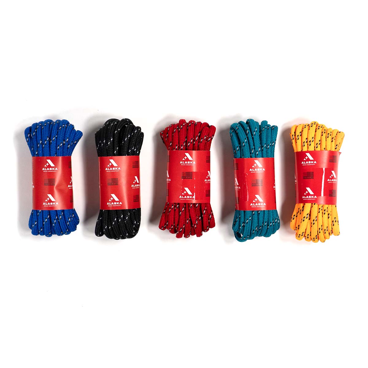 Waxed Kevlar Reflective Boot Laces