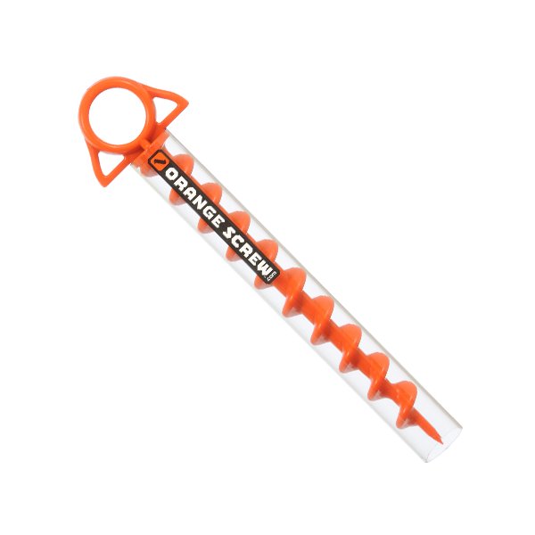 Alaska Gear Company Orange Screw Stake -