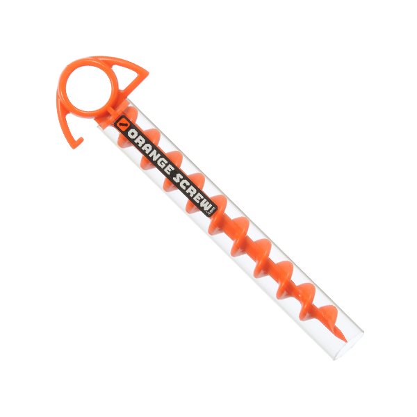 Alaska Gear Company Orange Screw Stake -