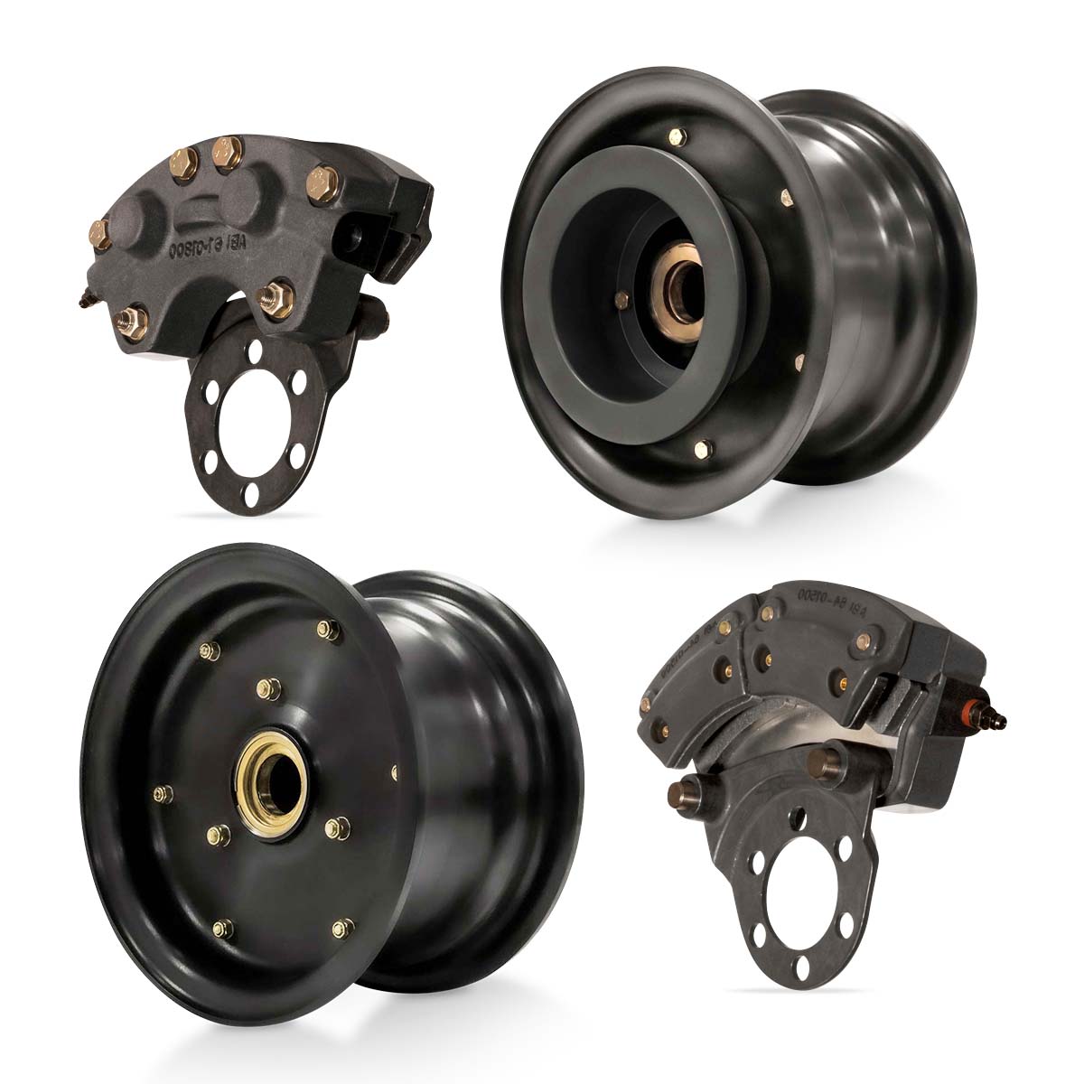 Alaska Gear Company 10x650 Wheel and Brake Package - 1.5-10650-wheel-brake-package