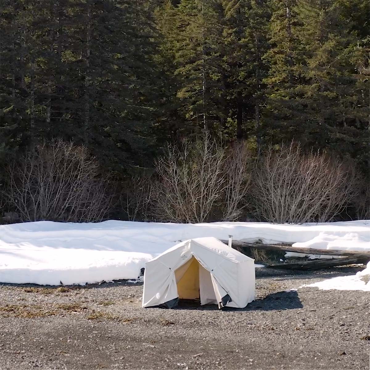 Alaska Gear Company 13 oz Sunforger DLX Canvas Wall Tent - T11026