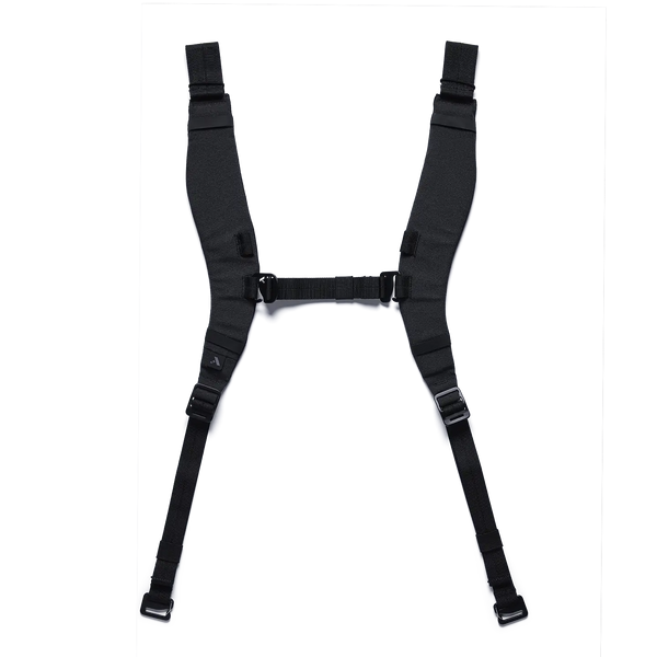 Solstice Everyday Carry Backpack Shoulder Pads - Black