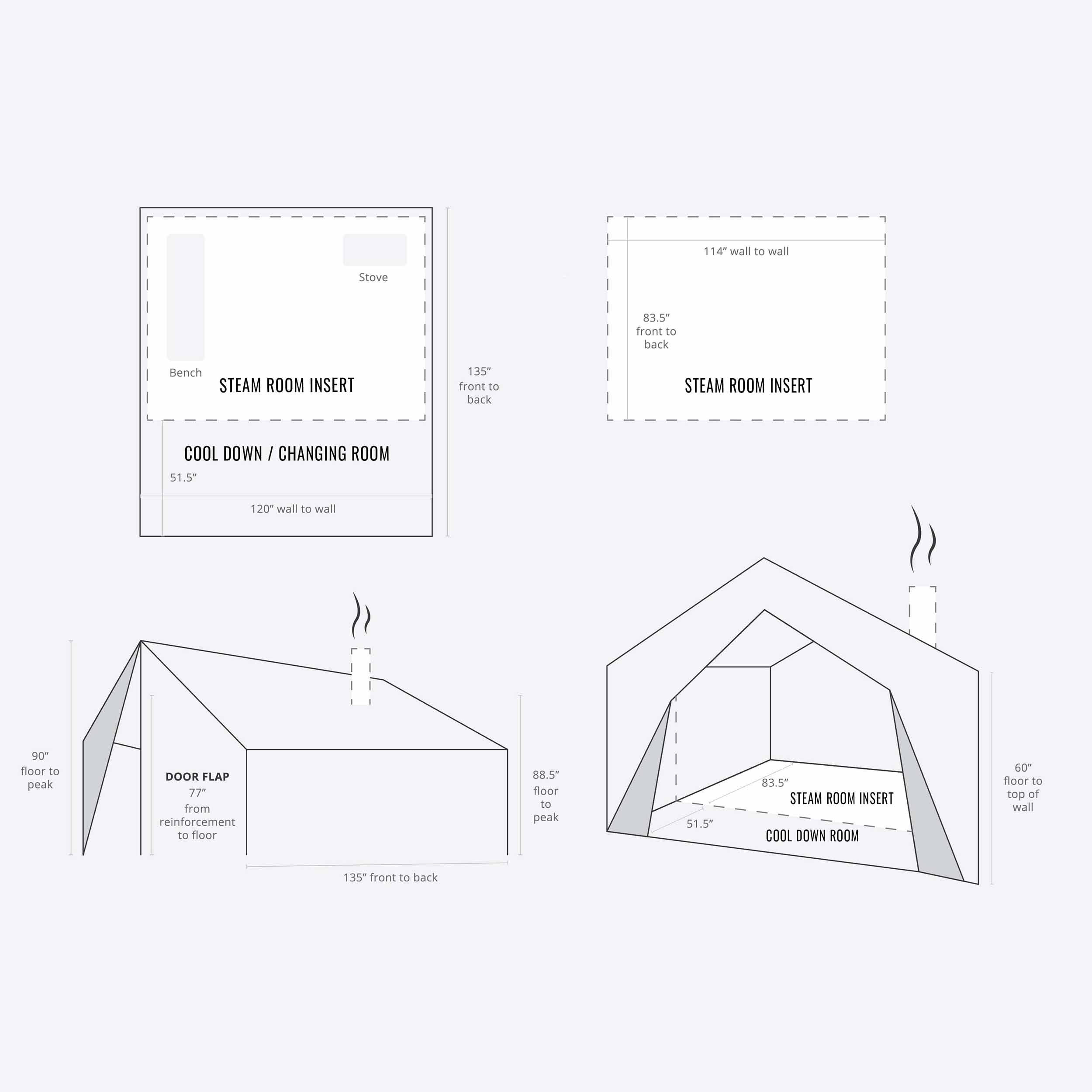 Nomadak Sauna Tent