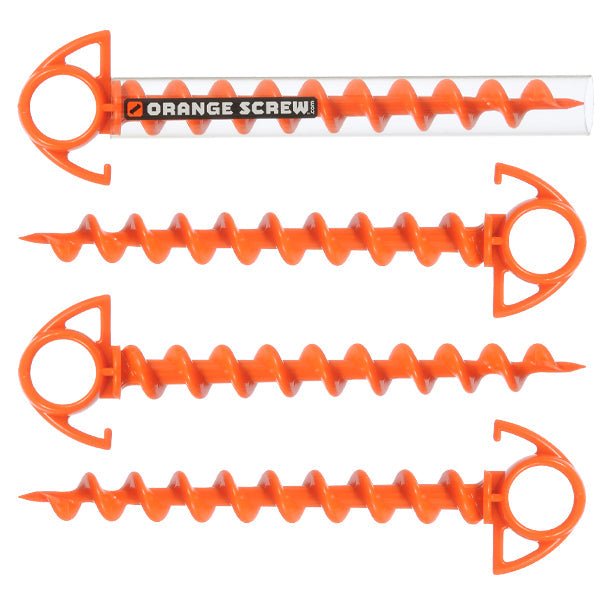 Alaska Gear Company Orange Screw Stake -