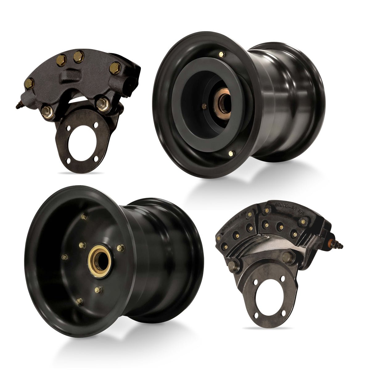 Alaska Gear Company 10x10 Wheel and Brake Package - 1.25-1010-wheel-brake-package