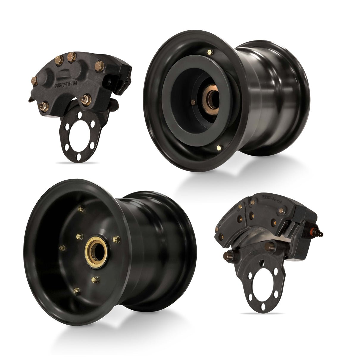 Alaska Gear Company 10x10 Wheel and Brake Package - 1.5-1010-wheel-brake-package