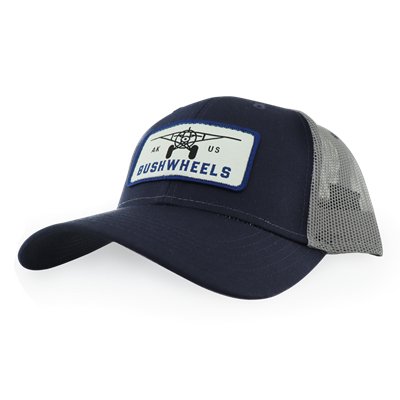 Alaska Gear Company Off Airport Alaskan Bushwheels Trucker Hat - HAT BW